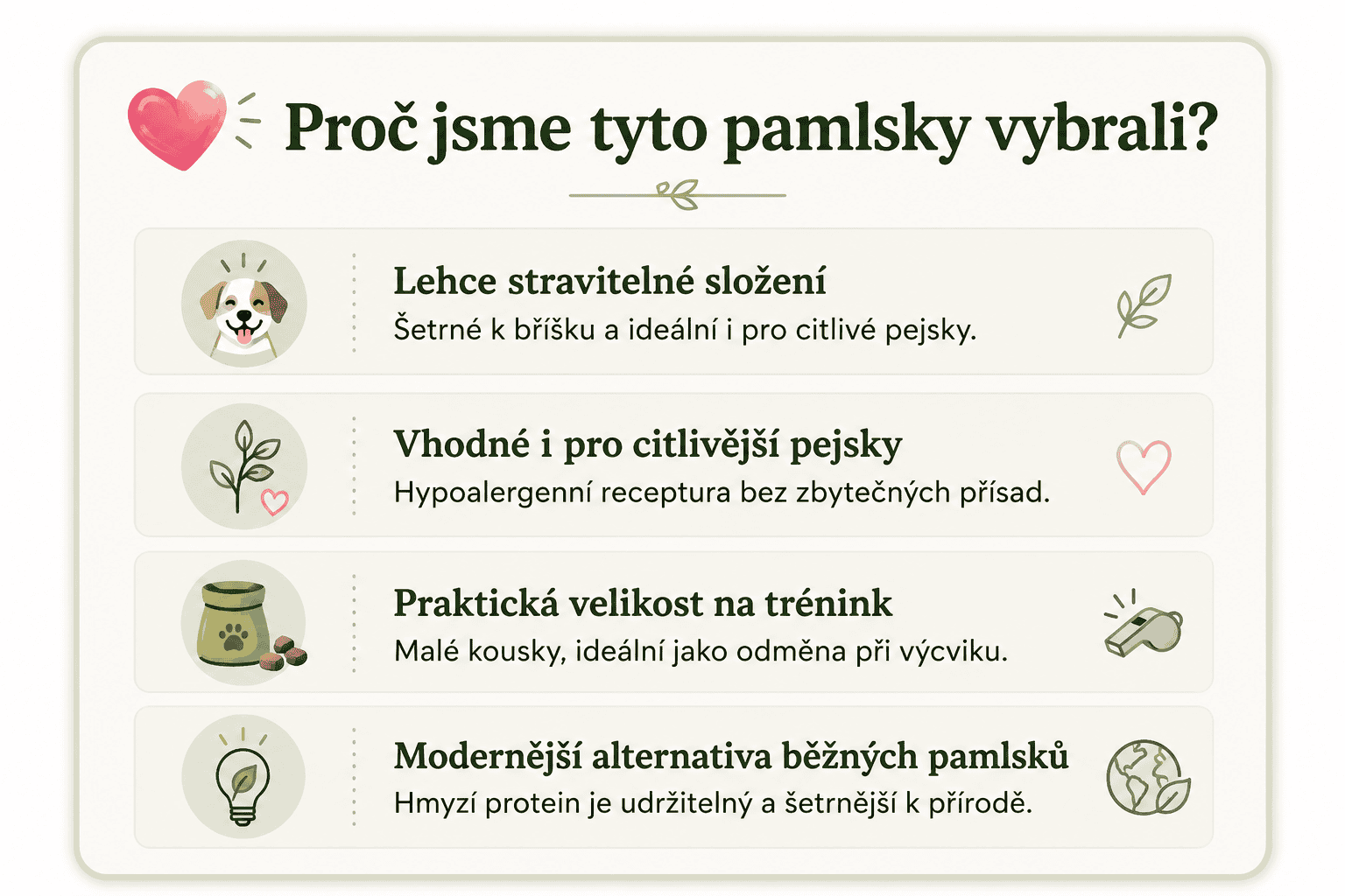 proč zvolit pamlsky Brit Care Crunchy Cracker
